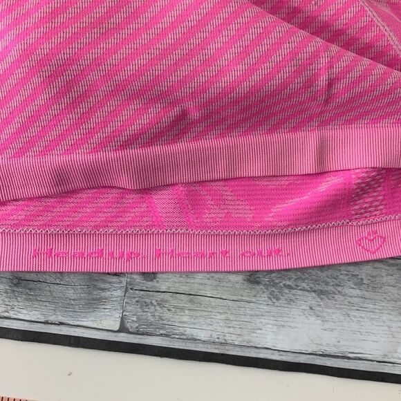 Lululemon Swiftly Tech Pink Color Change Long Sleeve Sz 6 - Picture 10 of 10
